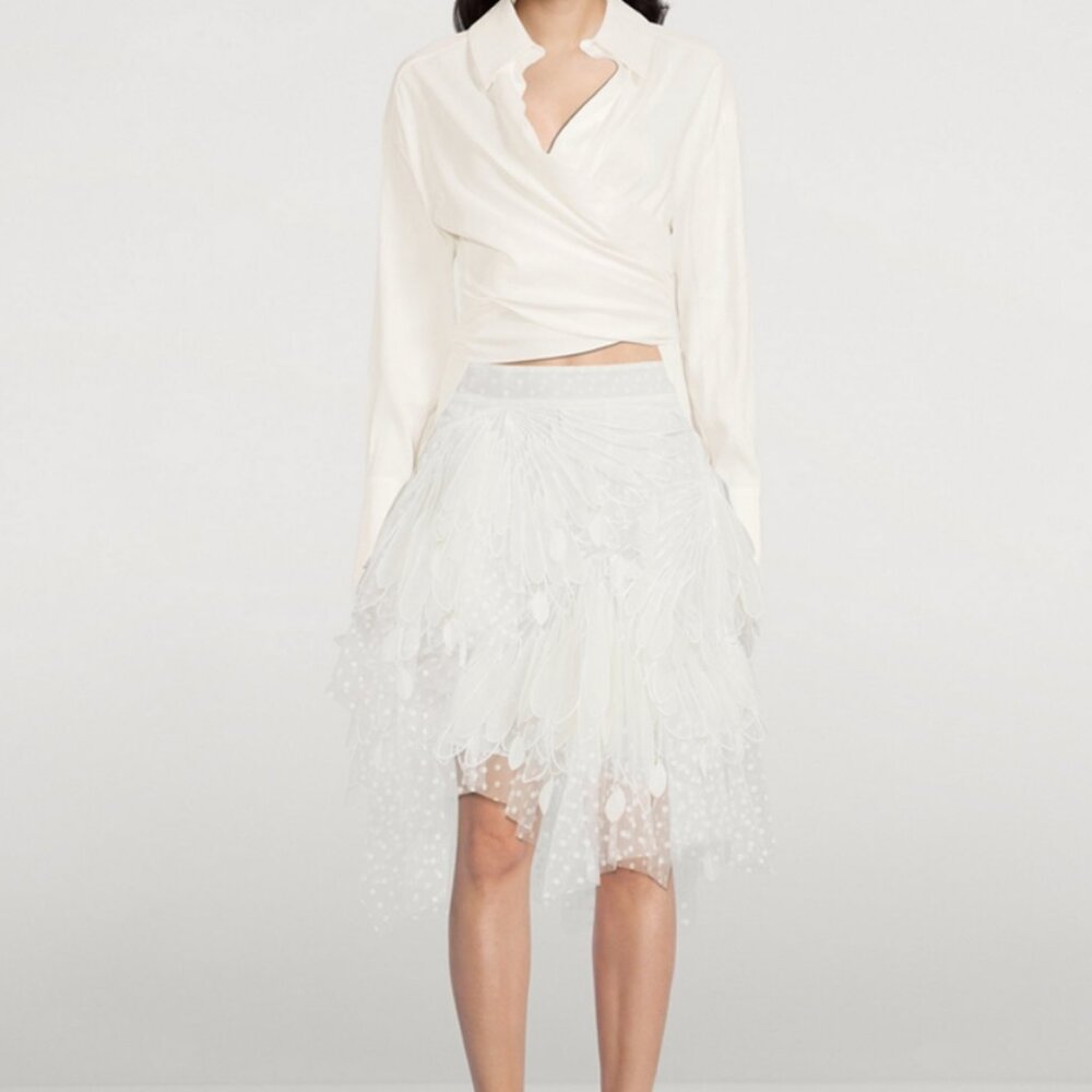 NWT ZIMMERMANN Rhythmic Mini Skirt